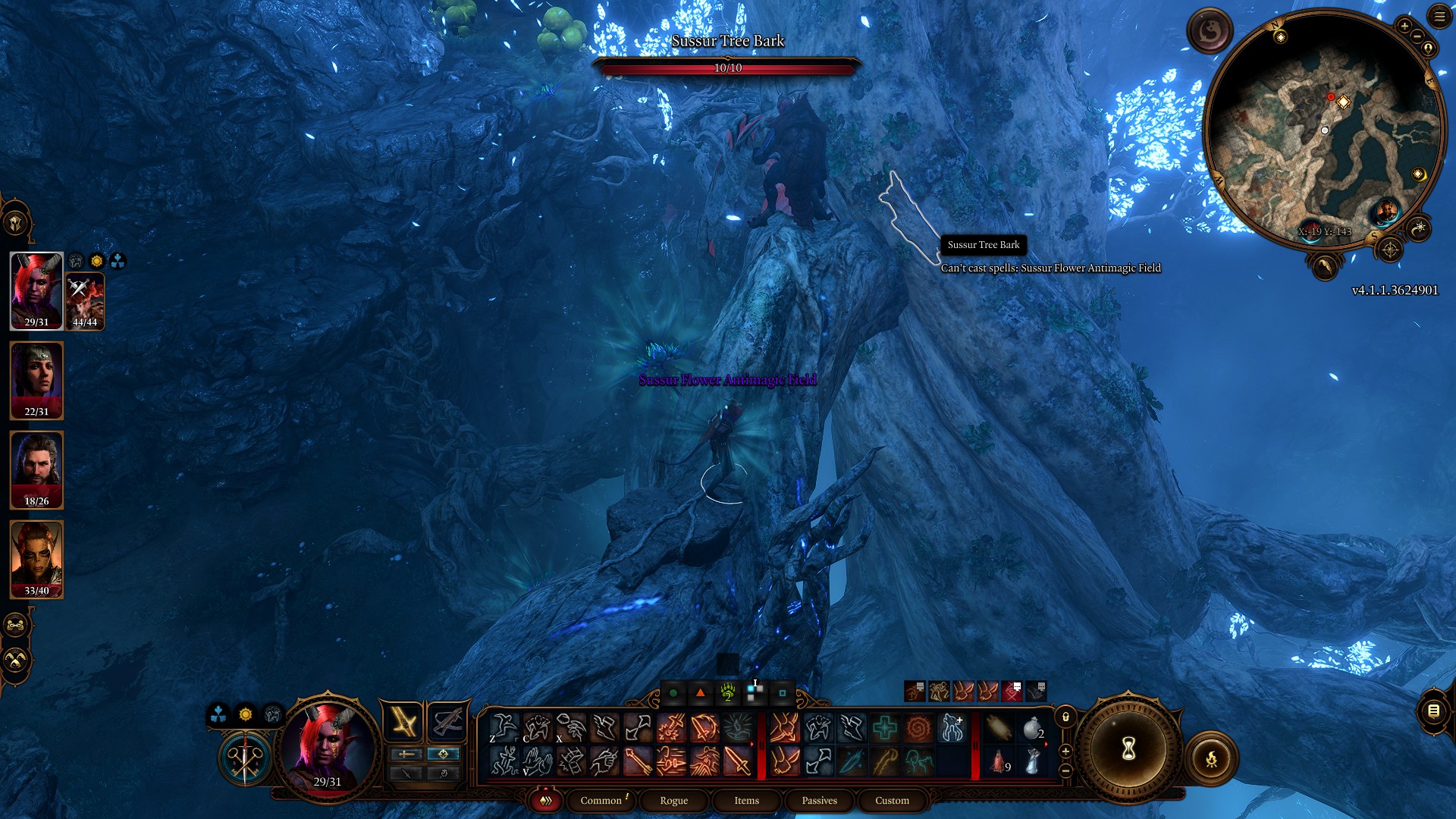 Baldur's Gate 3 Sussur Tree